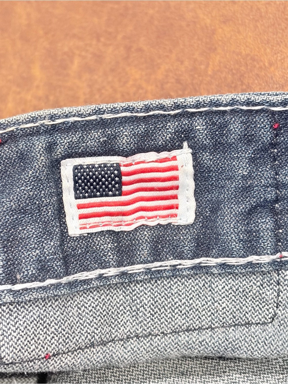 Vintage True Religion Joey Bootcut 32 Jeans Y2K McBling Grungecore Distressed - Picture 11 of 15